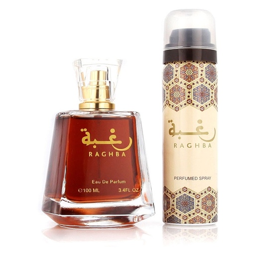 [SC-RAGHBA] Raghba 100 Ml Spray + 50 Ml Deodarant