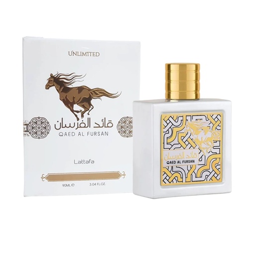 [SC-QAED-BLK-WHITE] Qaed Al Fursan Unlimited 90ml Spray 