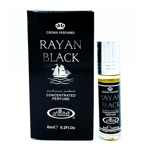 [SC-RAYA-BLA-6ml] Rayan Black oil roll on - 6ml 